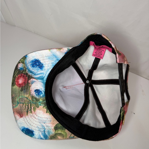 Betsey Johnson Floral Baseball Cap - Picture 4 of 10
